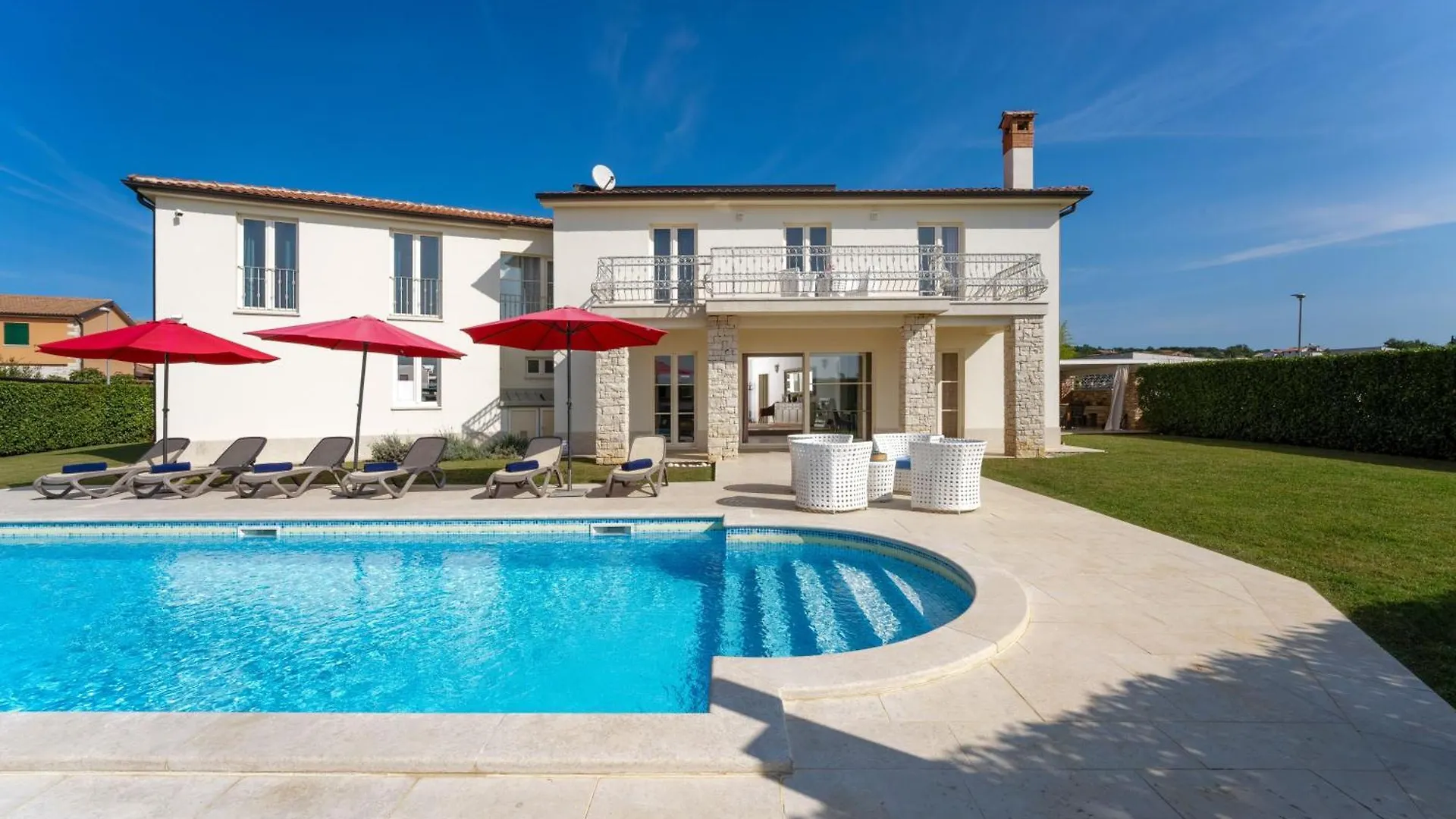 Haustierfreundliche Villa Bincila Mit Pool Kastelir Croatia